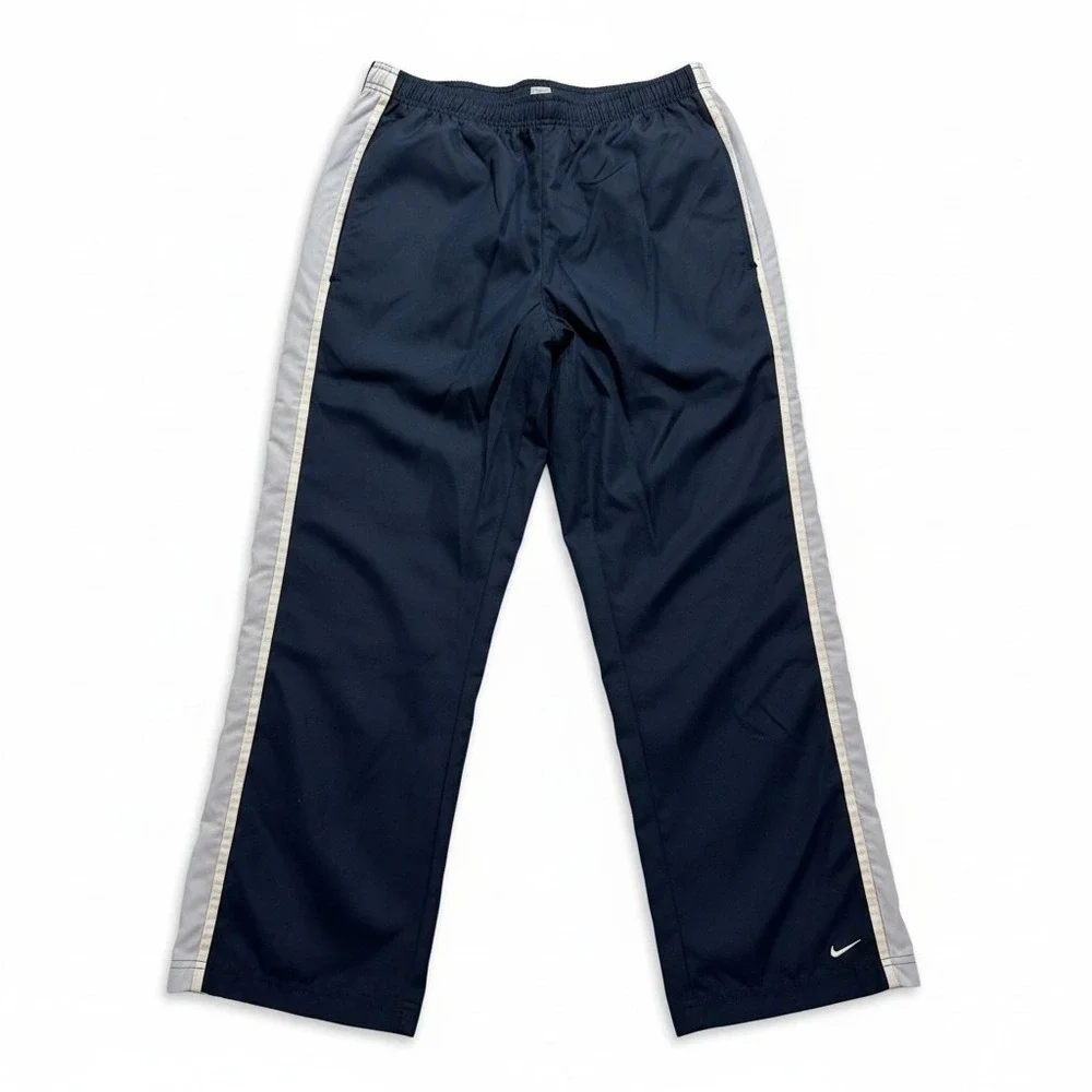 Nike XL Navy Blue Womens Track Pants Vintage Athleisure Casual